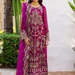 3 Piece Embroirdered Chiffon AULIA – FS50087