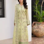 3 Piece Embroirdered Chiffon ANNISA – FS50086