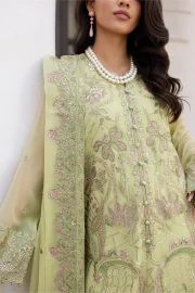 3 Piece Embroirdered Chiffon ANNISA – FS50086 - Image 3