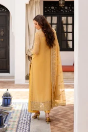 3 Piece Embroirdered Chiffon ENDAH – FS50095 - Image 4